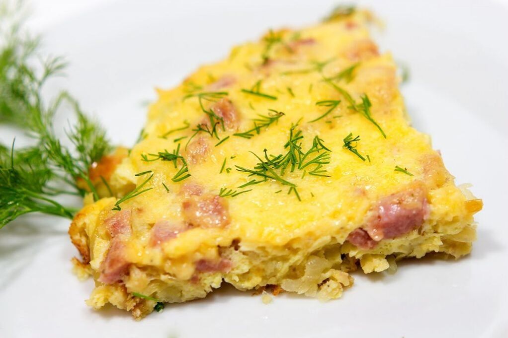 A sonkás omlett beépíthető a Dukan diéta napi menüjébe